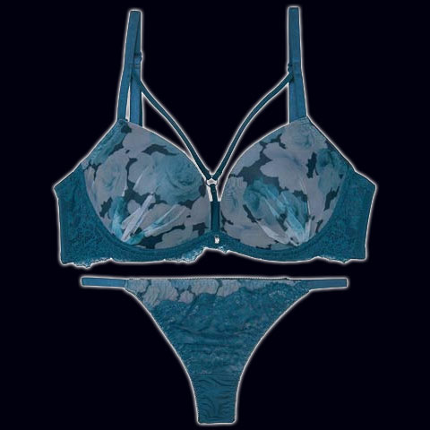 【Tバック】ミラージュコードローズブラジャー&Tバックショーツ[推し][人気]
