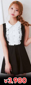 シアーチュール×オフショルフリル♪上品な抜け感演出するタイトミニ丈キャバドレス[SML/3サイズ展開]