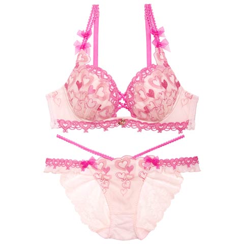 【Tバック】【明日花キララプロデュース/WhipBunny】Arabesque Chiffon Princess Bra&T-back/アラベスクシフォンプリンセスブラ＆Tバック
