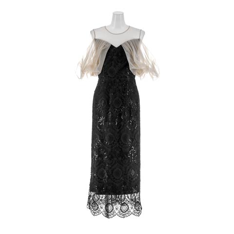 darial】offsholder lace dress / オフショルダーレースドレス[SM/2