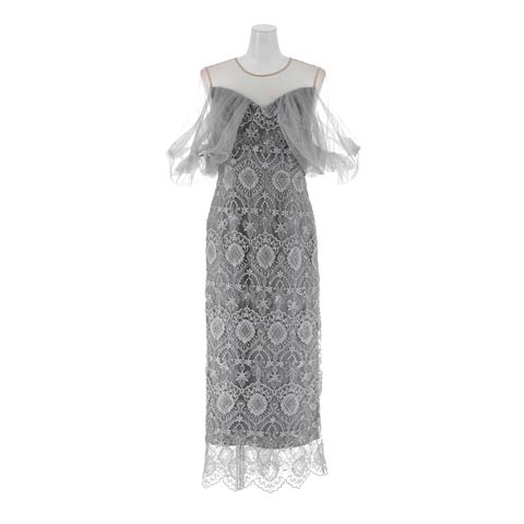darial】offsholder lace dress / オフショルダーレースドレス[SM/2