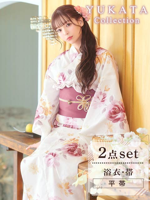浴衣 ワンピース ピンク Dazzy store ピンク/桃色系の浴衣通販｜［公式］dazzystore（デイジーストア