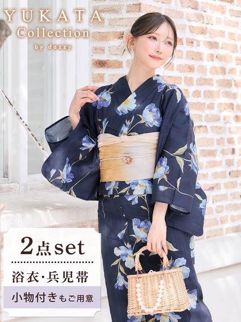 ネイビー/紺色系の浴衣通販｜［公式］dazzystore（デイジーストア