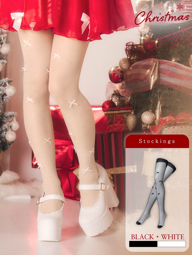 ファーリボンバンビ耳カチューシャ