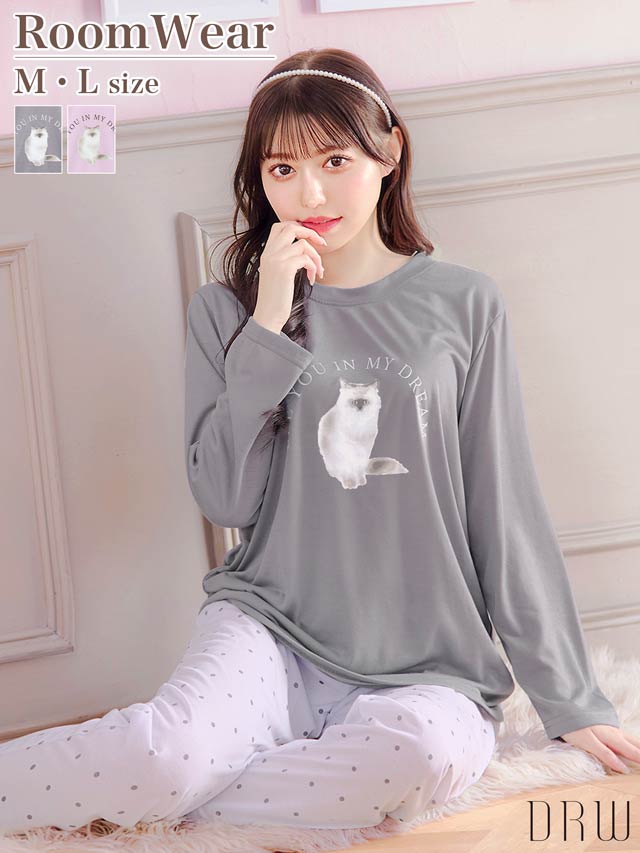 Mivera＆/みゆうプロデュース】Silk Grace Pajamas シルクグレース
