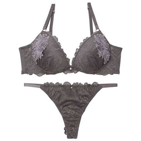 Tバック】ミスティックレーシィピオニー育乳ブラジャー&バック透けT 