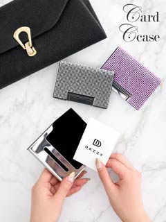 10/1再販!スクエアカットグリッタービジューデザイン名刺繍れ