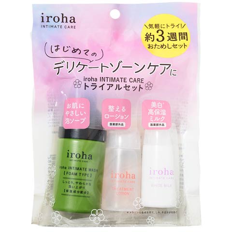 5/15�Ĕ�!iroha INTIMATE CARE TRIAL SET