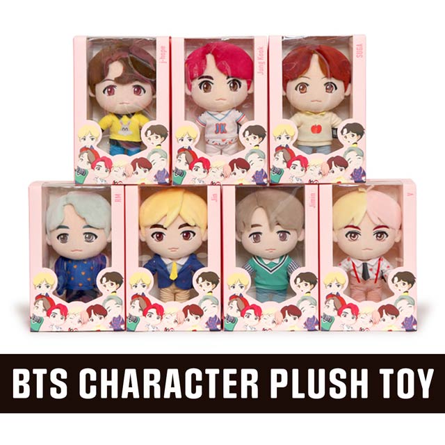 防弾少年団 BTS CHARACTER PLUSH TOY[BTS所属プロダクション公認
