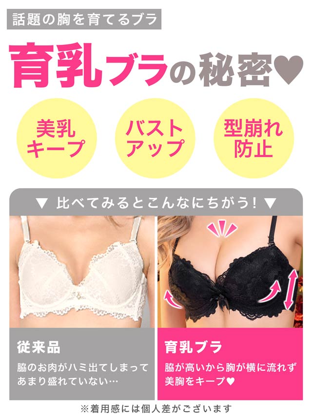 3点セット】マジックアップブラジャー&フルバックショーツ&Tバック