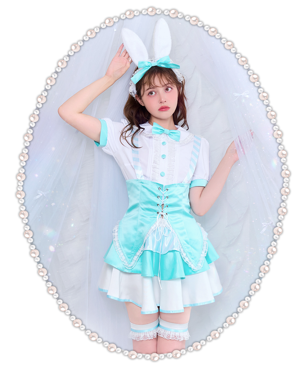 ラディアントコードレース育乳脇高ブラジャー&バック透けフルバックショーツ