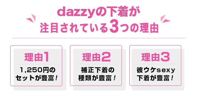 dazzystoreはここがすごい