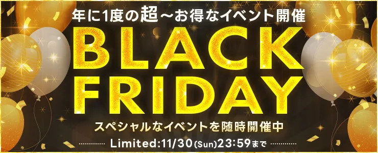 ブラックフライデー