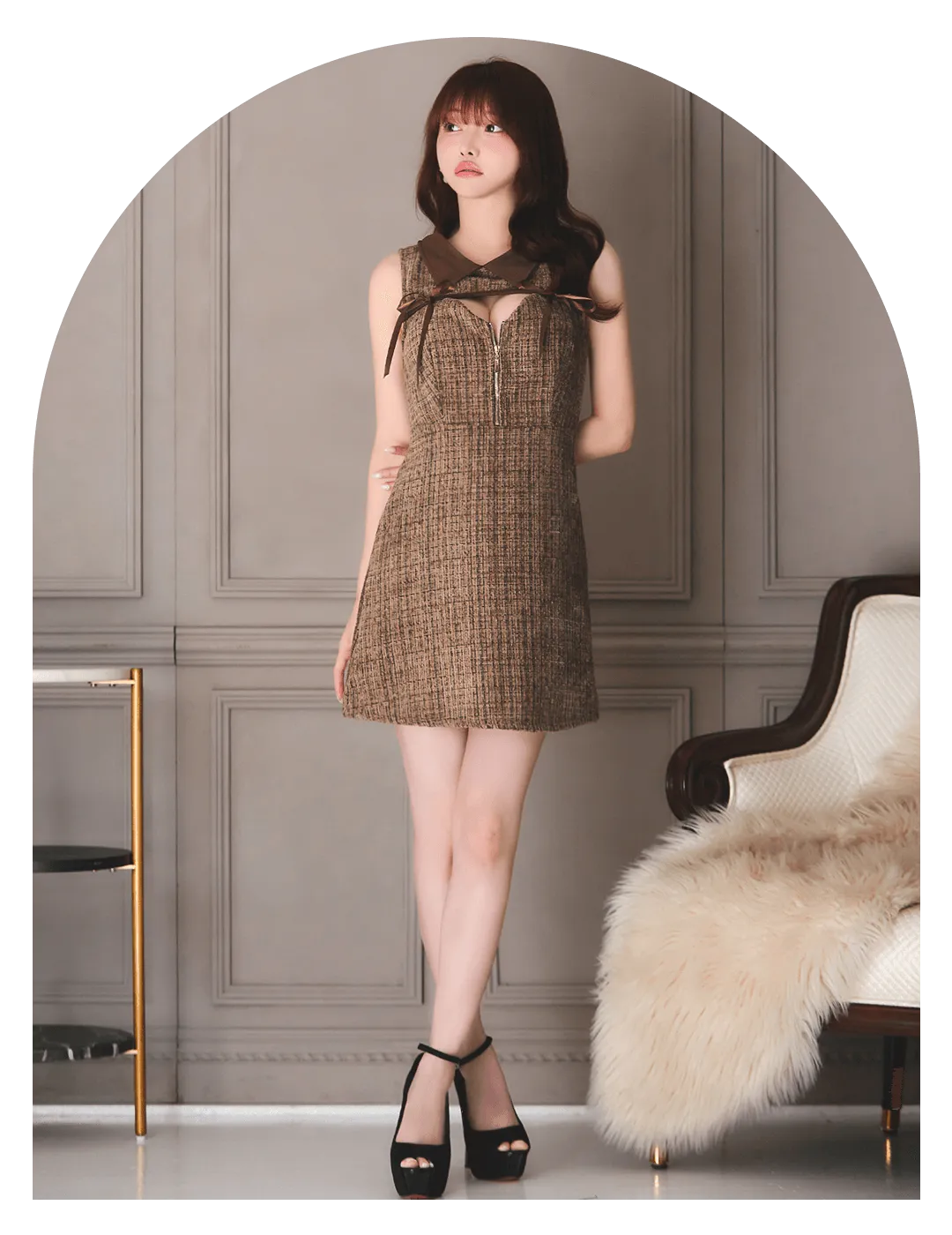 羽澄まり着用ドレス