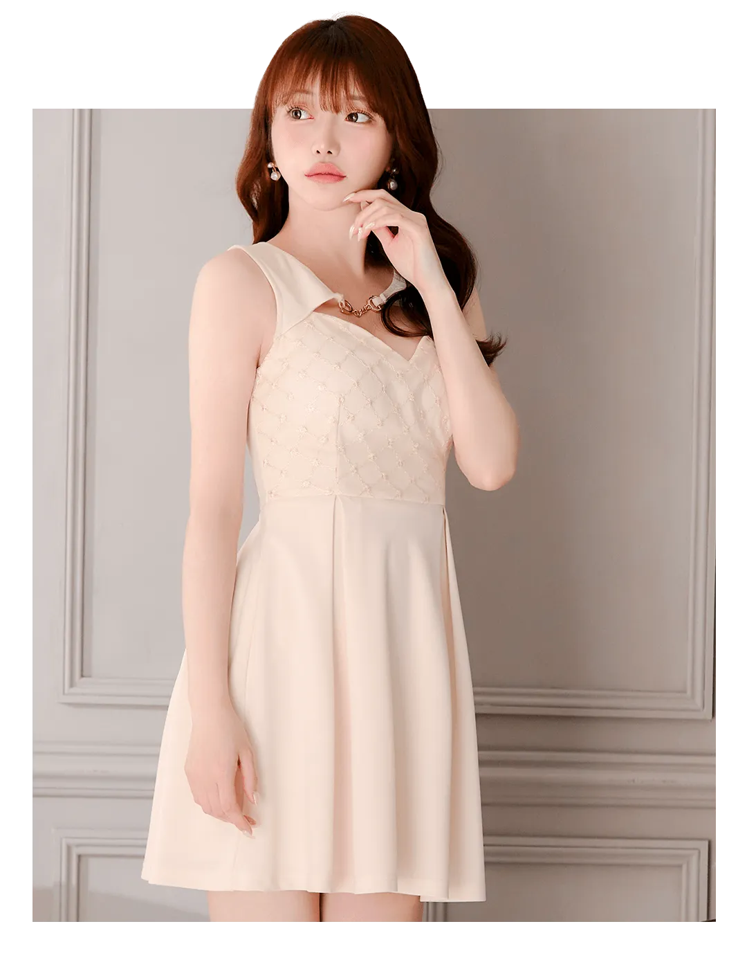 羽澄まり着用ドレス